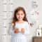 Kids Growth Height Chart Wall Sticker Waterproof SelfAdhesive Measuring Ruler Decor 0