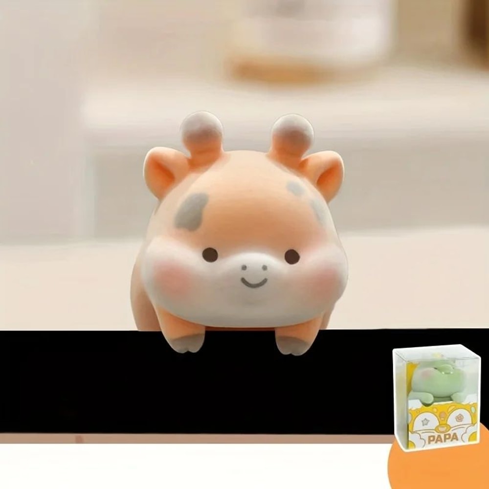 Mini Desktop Screen Ornament Cute Computer Car Display Decoration Pendant 4