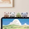 Mini Desktop Screen Ornament Cute Computer Car Display Decoration Pendant 0