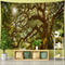 Mystical Towering Tree Forest Tapestry Bohemian Psychedelic Wall Hanging For Bedroom Living Room 8