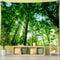 Mystical Towering Tree Forest Tapestry Bohemian Psychedelic Wall Hanging For Bedroom Living Room 10