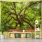 Mystical Towering Tree Forest Tapestry Bohemian Psychedelic Wall Hanging For Bedroom Living Room 19