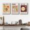 Delicious Food Canvas Wall Art World Cuisine Poster Print For Kitchen Coffee Bar Dining Room Deco 1