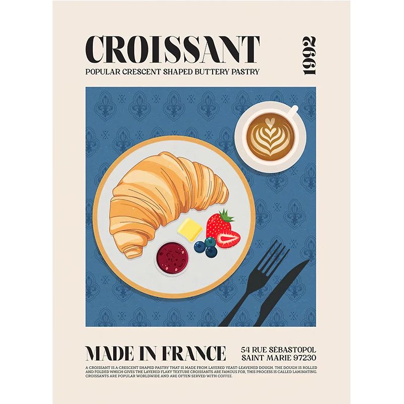 Delicious Food Canvas Wall Art World Cuisine Poster Print For Kitchen Coffee Bar Dining Room Deco 20