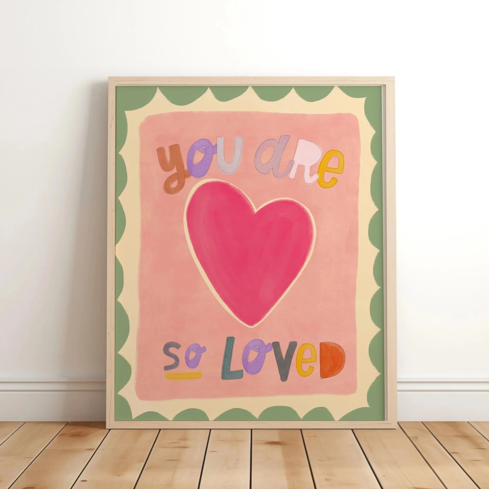 Believe In Magic Unicorn Nursery Wall Art Inspirational Canvas Print For Kids Bedroom Playroom De