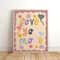 Believe In Magic Unicorn Nursery Wall Art Inspirational Canvas Print For Kids Bedroom Playroom De