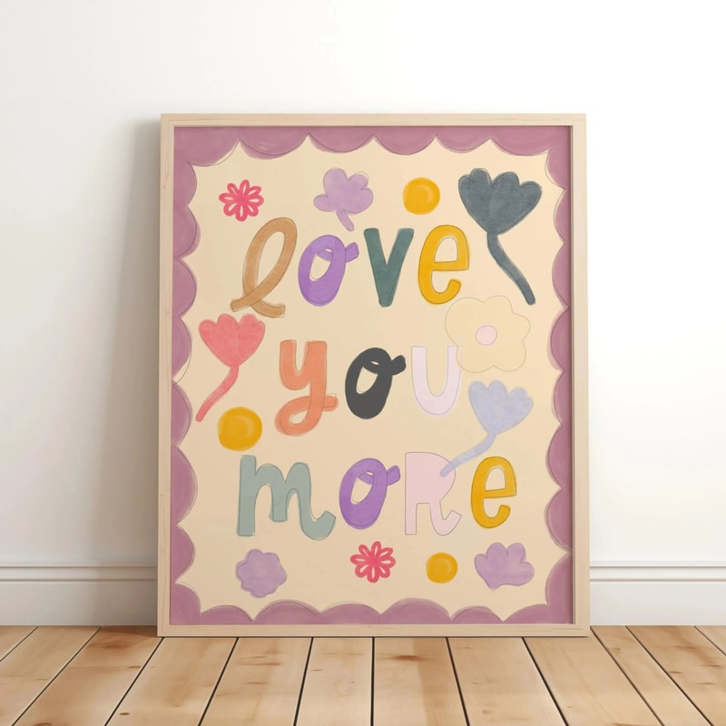 Believe In Magic Unicorn Nursery Wall Art Inspirational Canvas Print For Kids Bedroom Playroom De