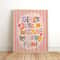 Believe In Magic Unicorn Nursery Wall Art Inspirational Canvas Print For Kids Bedroom Playroom De