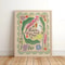Believe In Magic Unicorn Nursery Wall Art Inspirational Canvas Print For Kids Bedroom Playroom De