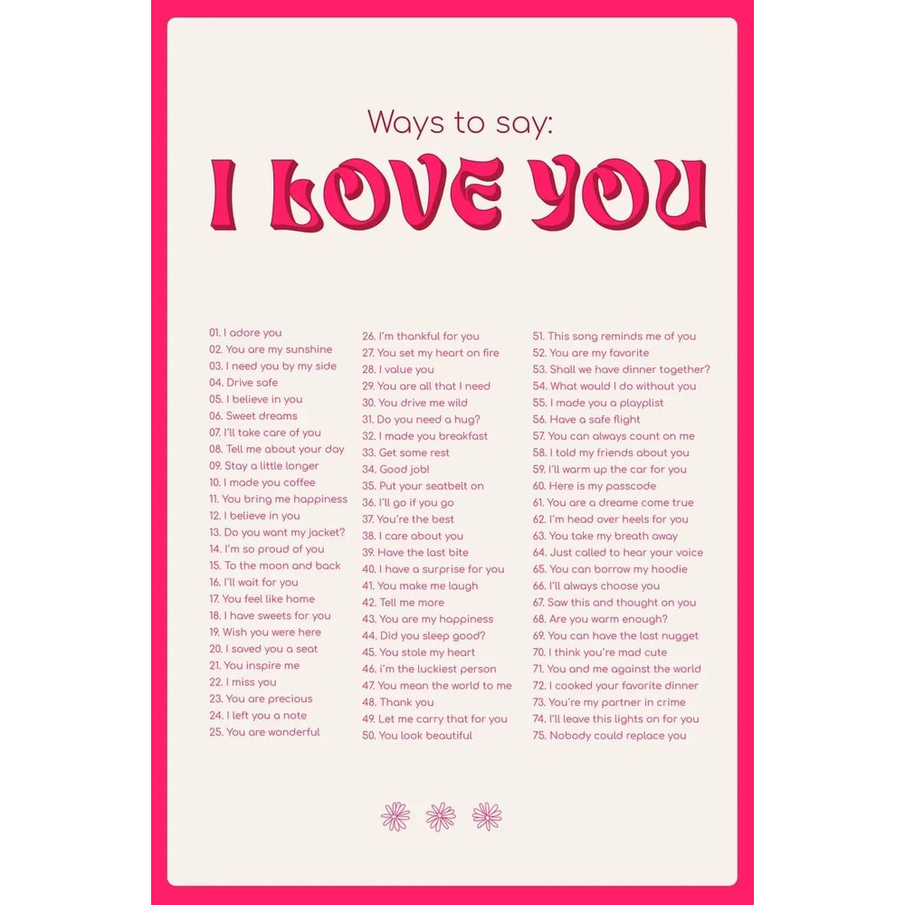 More Amor Por Favor Canvas Wall Art Colorful Pink Love Quote Poster For Girls Room Modern Home De 11