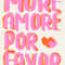 More Amor Por Favor Canvas Wall Art Colorful Pink Love Quote Poster For Girls Room Modern Home De 13