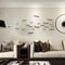 3D Electroplated Fish Wall Decor Modern Mirror Sardine Wall Art For Living Room Restaurant Decora
