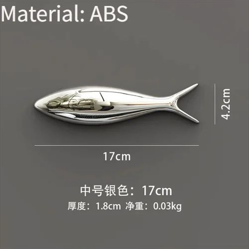 3D Electroplated Fish Wall Decor Modern Mirror Sardine Wall Art For Living Room Restaurant Decora 6