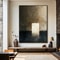 Beige Abstract Handmade Canvas Wall Art Minimalist Neutral Painting For Modern Living Room Decor 10