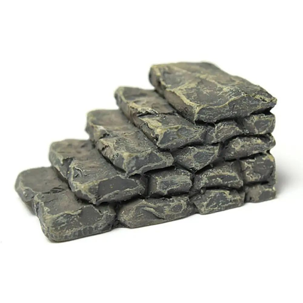 Mini Artificial Stone Step Fairy Garden Decor DIY Micro Landscape Miniature Pathway Ornament 2
