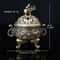 Elephant TripleLegged Metal Incense Burner Aromatherapy Holder For Meditation Home Decor 5