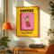 Cartoon Mental Health Inspirational Canvas Poster Colorful Retro Quote Wall Art For Home Office D 0