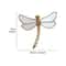 Golden Dragonfly Wall Decor Resin MirrorFinish Curly Tail Hanging Ornament For Home Decoration 7