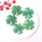 Natural Aventurine Four Leaf Clover Figurine Reiki Gemstone Ornament For Home Tabletop Decor 3