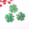 Natural Aventurine Four Leaf Clover Figurine Reiki Gemstone Ornament For Home Tabletop Decor 4