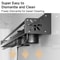 NoDrill Metal Kitchen Storage Shelf With Drainage Design Large Capacity Organizer 3