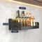 NoDrill Metal Kitchen Storage Shelf With Drainage Design Large Capacity Organizer 6