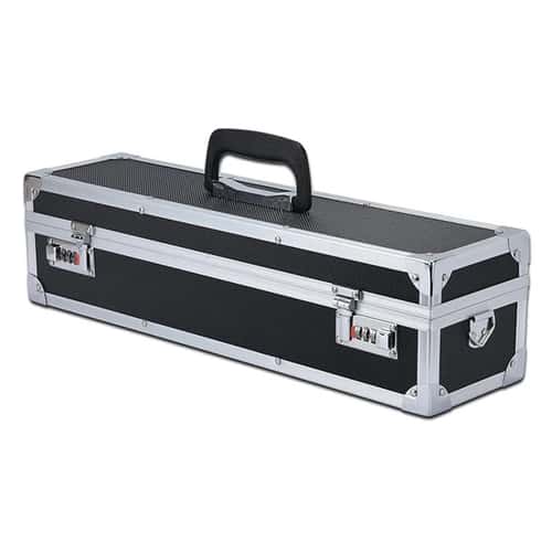 Multi-Functional Aluminum Chef Knife Storage Case with Combination Lock Organizer