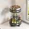 360 Rotating 3Tier Kitchen Spice Rack Organizer Turntable Storage Tray 7