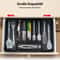 Expandable Cutlery Tray Drawer Organizer Adjustable Kitchen Utensil Storage Box 2