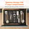 VIE LENTE Expandable Kitchen Silverware Drawer Organizer Adjustable Cutlery Tray 3