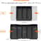 VIE LENTE Expandable Kitchen Silverware Drawer Organizer Adjustable Cutlery Tray 5