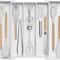 VIE LENTE Expandable Kitchen Silverware Drawer Organizer Adjustable Cutlery Tray 7