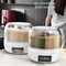 360 Rotating Grain Dispenser Food Grade Rice Storage Container With OneTouch Output 2