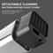 XITUO Stainless Steel Knife Holder Block With Sharpener Scissors Slot Organizer 2