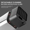 XITUO Stainless Steel Knife Holder Block With Sharpener Scissors Slot Organizer 2