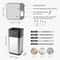 XITUO Stainless Steel Knife Holder Block With Sharpener Scissors Slot Organizer 5