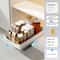 PullOut Kitchen Cabinet Organizer Sliding Storage Drawer Rack With Rails 7