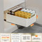 PullOut Kitchen Cabinet Organizer Sliding Storage Drawer Rack With Rails 15