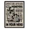 Japanese Okinawa Canvas Wall Art Poster MidCentury Bauhaus Snake Print 27