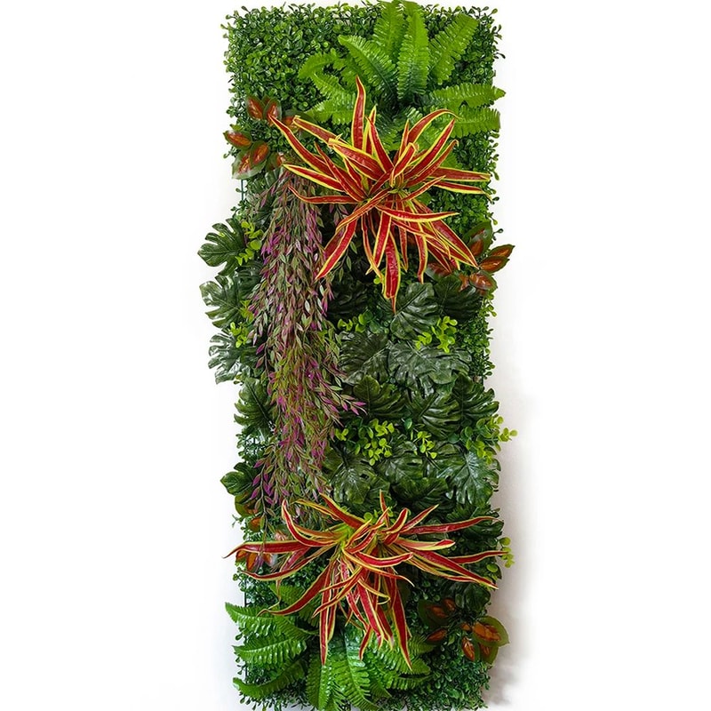 Artificial Green Wall Panel Eucalyptus Grass Backdrop For Wedding Home Decor 4