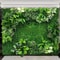 Artificial Green Wall Panel Eucalyptus Grass Backdrop For Wedding Home Decor 5
