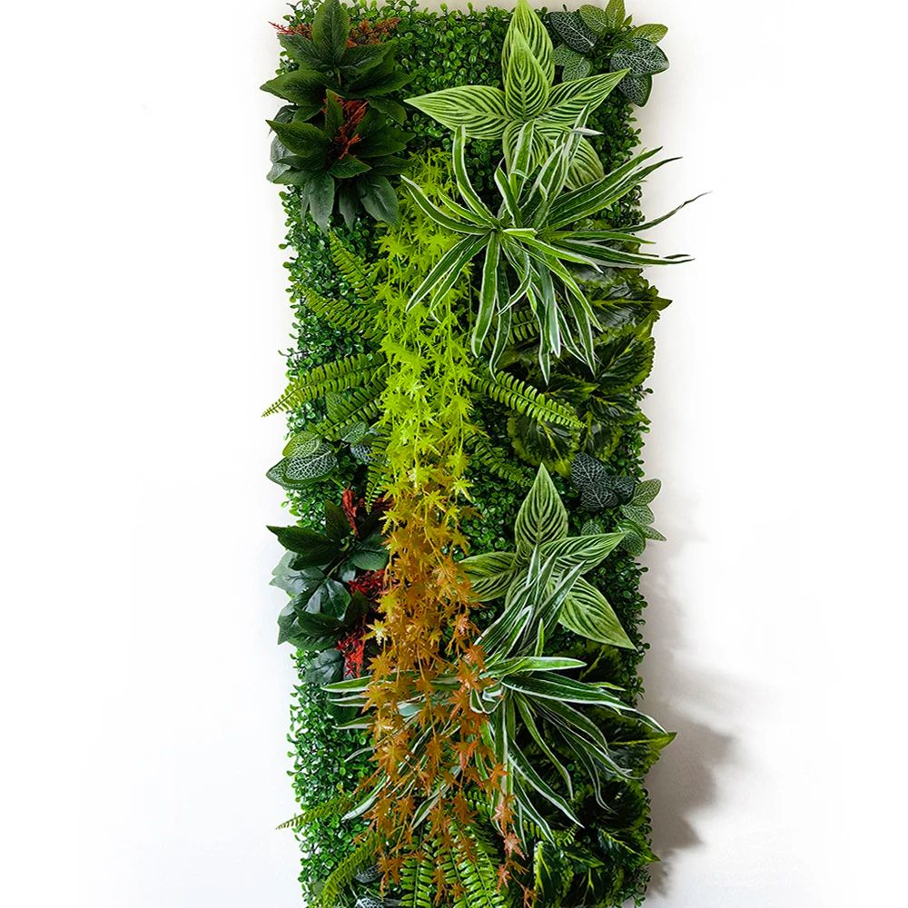 Artificial Green Wall Panel Eucalyptus Grass Backdrop For Wedding Home Decor 8