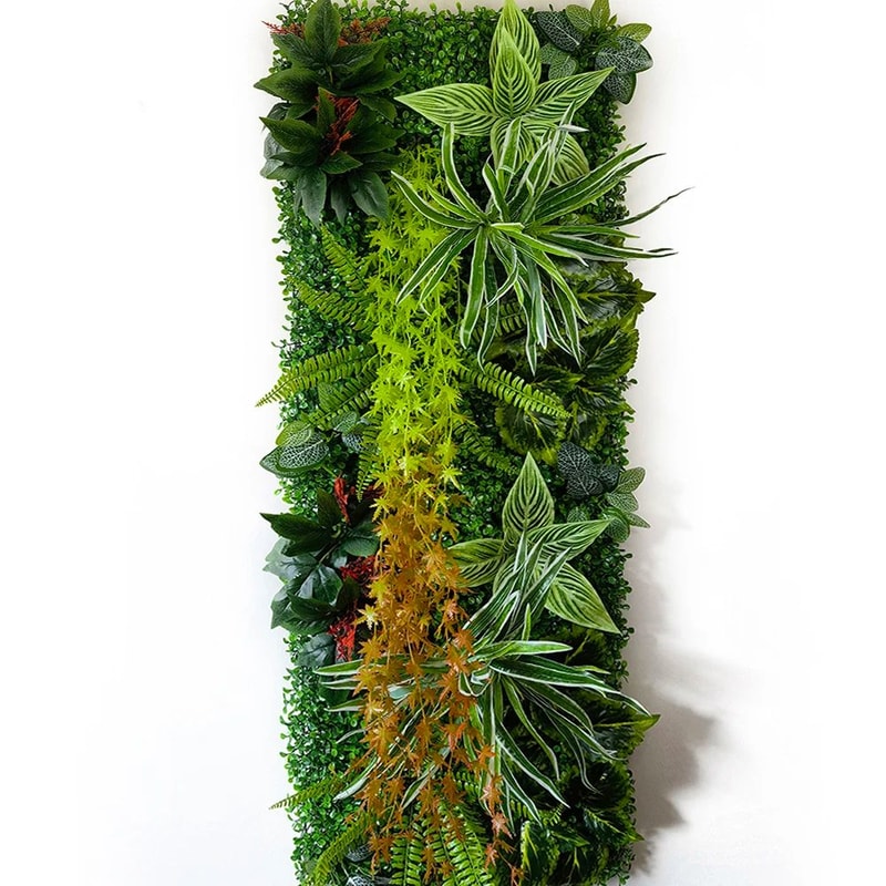 Artificial Green Wall Panel Eucalyptus Grass Backdrop For Wedding Home Decor 8