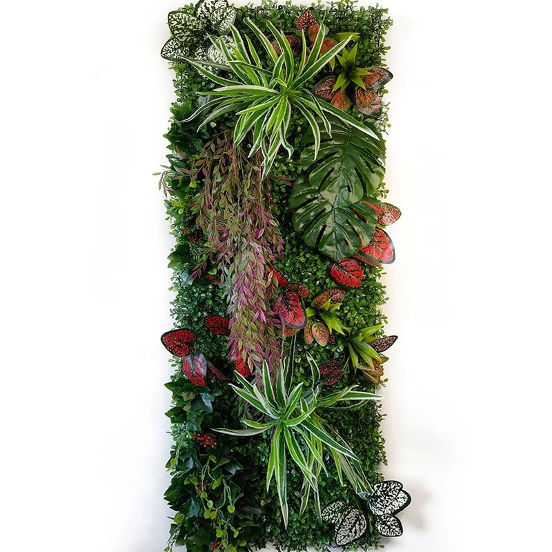 Artificial Green Wall Panel Eucalyptus Grass Backdrop For Wedding Home Decor 19