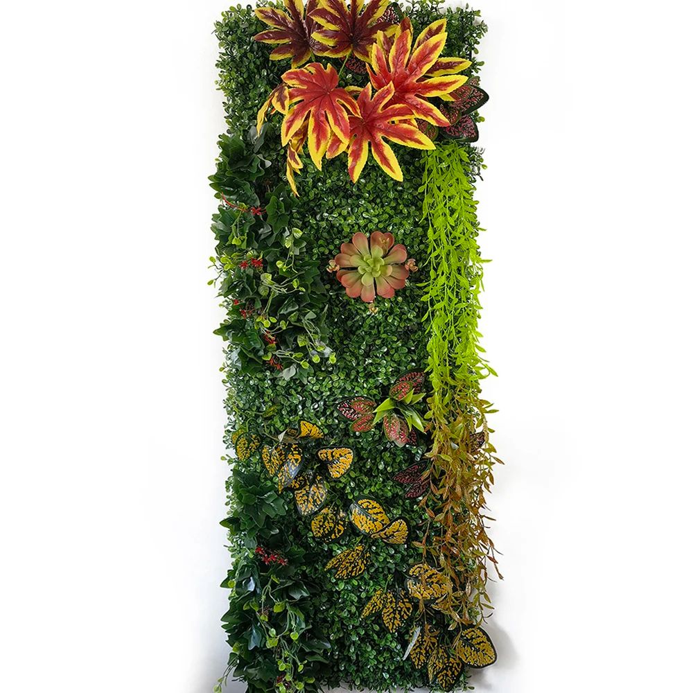 Artificial Green Wall Panel Eucalyptus Grass Backdrop For Wedding Home Decor 21