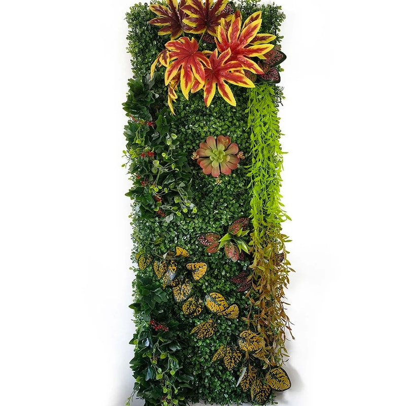 Artificial Green Wall Panel Eucalyptus Grass Backdrop For Wedding Home Decor 21