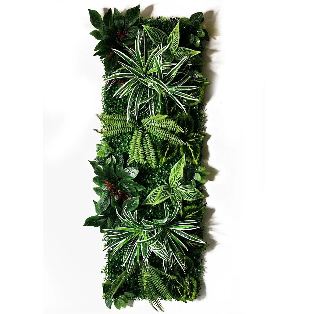 Artificial Green Wall Panel Eucalyptus Grass Backdrop For Wedding Home Decor 23
