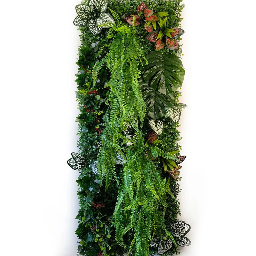 Artificial Green Wall Panel Eucalyptus Grass Backdrop For Wedding Home Decor 25