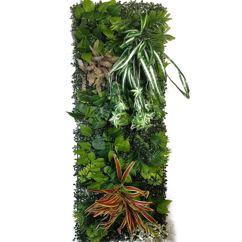 Artificial Grass Wall Panel Faux Green Moss Backdrop For Wedding Home Decor 15