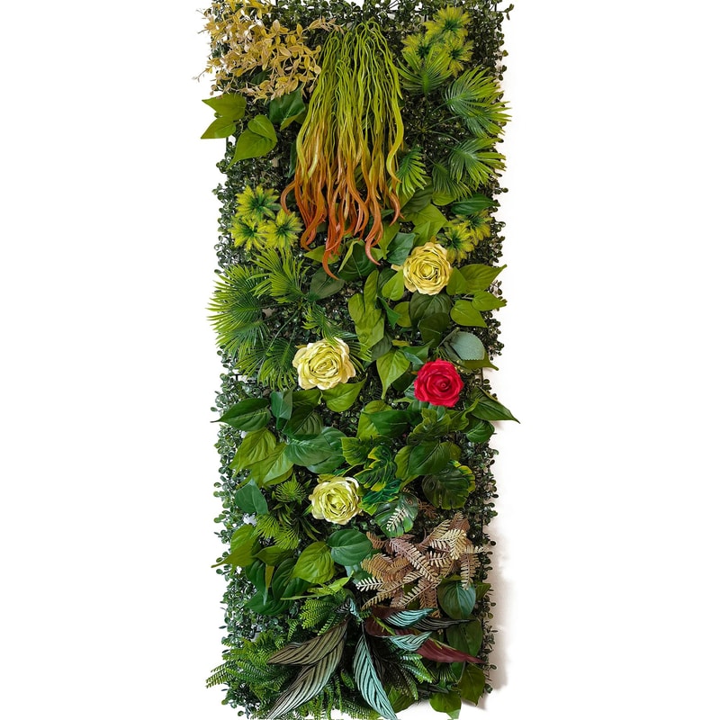 Artificial Grass Wall Panel Faux Green Moss Backdrop For Wedding Home Decor 26